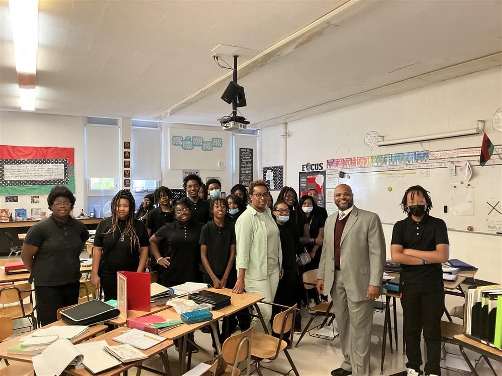  Marcus Garvey Principal and Team 
